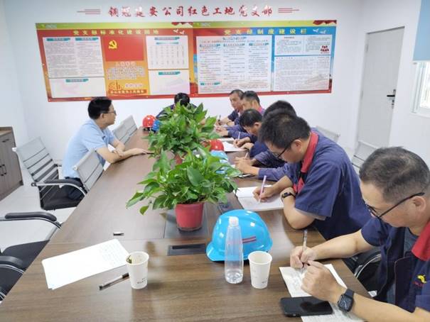 公司開展第三季度安全、環(huán)保、消防綜合檢查 