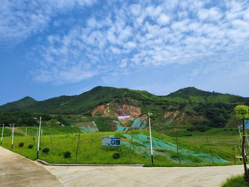 銅山、前山露天采坑復(fù)墾項目完成